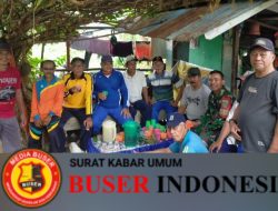 Babinsa dan Warga Kompak Lakukan Pembersihan Lingkungan