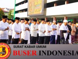 Pangdam Bersama Keluarga Besar Kodam II/Sriwijaya Gelar Sholat Idul Adha Bersama Warga Masyarakat