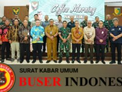 Coffee Morning Bersama Pejabat Pemprov Sumsel, BUMN dan BUMD, Pangdam II/Swj Ajak Kolaborasi Bangun Sumsel Seoptimal Mungkin