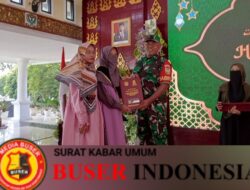 Serma Supriyadi Hadiri Dan Memonitoring Haflatul Wada Pesantren Ibadurrahman. Kelas VI Tahun Pelajaran 2023-2024