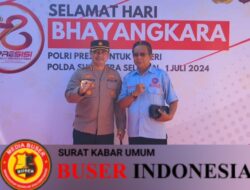 Ketua DPD KSPSI Sumsel Kunjungi Stand HUT Bhayangkara ke 78, Polda Sumsel Yang Menggelar Bazar UMKM dan Lomba Kontes Mobil Klasik