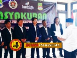 PWI Bekasi Raya Menggelar Pelantikan Pengurus PWI Peduli
