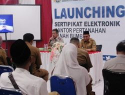 Pemkab Tanah Bumbu Melalui BPN Luncurkan Sertipikat Elektronik