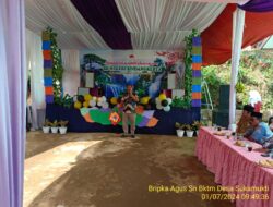 Bhabinkamtibmas Desa Tanjungwangi, Bripka Agus Sukmana, Hadiri dan Monitoring Kegiatan Kenaikan Kelas dan Pelepasan Siswa-Siswi SDN Sindangkerta Tahun Ajaran 2023-2024