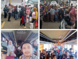 Masyarakat Muaragembong Antusias Sambut HUT Bhayangkara Ke 78 Di Monas