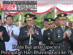Polda Bali gelar upacara Peringatan Hari Bhayangkara ke-78