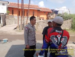 Bhabinkamtibmas Desa Sukarapih Melaksanakan Giat Sambang Dan Silaturahmi Kepada Warga masyarakat