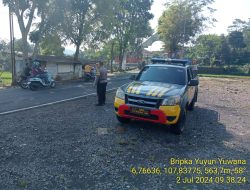 antisipasi terjadinya C3 (Curas,Curat, dan Curanmor) Polsek Tanjungmedar Polres Sumedang Polda Jabar melaksanakan KRYD siang hari