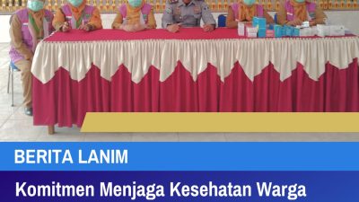 Komitmen Menjaga Kesehatan Warga Binaan, Lapas Muara Enim gelar pelayanan pengobatan