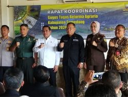 Kegiatan Rapat Koordinaai Gugus Tugas Reforma Agraria(GTRA) Kab.Sumedang