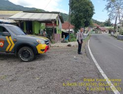 antisipasi terjadinya C3 (Curas,Curat, dan Curanmor) Polsek Tanjungmedar Polres Sumedang Polda Jabar melaksanakan KRYD siang hari