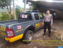 KAPOLSEK SUKASARI BESERTA ANGGOTA SAMAPTA POLSEK SUKASARI MELAKSANAKAN PATROLI SIANG HARI KE TEMPAT TEMPAT RAWAN GANGGUAN KAMTIBMAS DI WILAYAH KECAMATAN SUKASARI