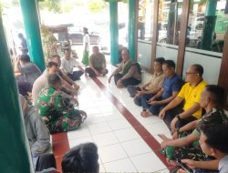Program Jumat Curhat Kapolsek Tomo di Masjid Nurul Iman Desa Tomo.