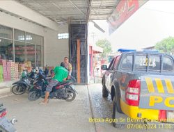 antisipasi terjadinya C3 (Curas,Curat, dan Curanmor) Polsek Tanjungmedar Polres Sumedang Polda Jabar melaksanakan KRYD siang hari