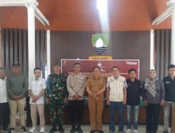 Porkofincam Sumedang Utara Menghadiri Rapat Pleno Hasil Verifikasi Faktual Kesatu dukungan bakal calon Bupati dan Wakil Bupati