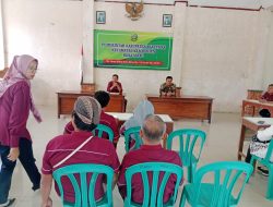 Desa Sirau, Kecamatan Kemranjen Kabupaten Banyumas Gelar Rapat Terbatas untuk Persiapan HUT ke-79 RI.