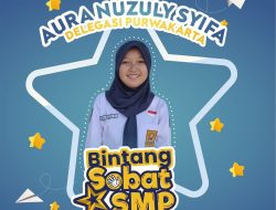 Siswi SMPN 1 Maniis Perwakilan Purwakarta Di Ajang Bintang Sobat SMP Tahun 2024