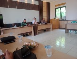 Kegiatan Kapolsek Tanjungmedar Menghadiri Rapat Koordinasi Pilkada Tingkat Kecamatan Tahun 2024