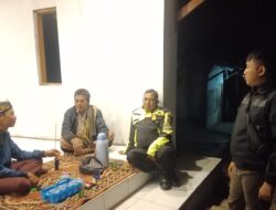 Patroli malam,Polsek Tanjungkerta Polres Sumedang Polda jabar terus berusaha wujudkan situasi yang aman dan kondusif