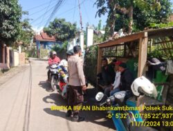 Bhabinkamtibmas Desa Sukarapih Melaksanakan Giat Sambang Dan Silaturahmi Kepada Warga masyarakat