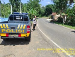 Sebagai bentuk dan upaya Untuk mencegah terjadinya C3 (Curas,Curat, dan Curanmor) Polsek Tanjungmedar Polres Sumedang Polda Jabar melaksanakan KRYD siang hari