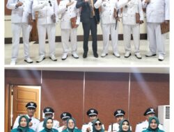 Pemerintah Kabupaten Bekasi Melaksanakan Pengukuhan dan Penyerahan Keputusan Bupati Bekasi