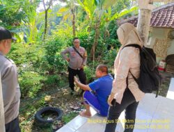 Bhabinkamtibmas dan Babinsa melaksanakan sambang/silatrahmi Kamtibmas dan dumas keliling dalam rangka BEYOND TRUST PRESISI di wilayah Kec. Tanjungmedar