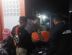 Patroli malam,Polsek Tanjungkerta Polres Sumedang Polda jabar terus berusaha wujudkan situasi yang aman dan kondusif