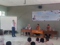 Kanit Samapta Menghadiri giat penyuluhan terhadap siswa/i Mts Ma,arif Sumedang,Smk Ma,arif 2 Sumedang,dan SMkn 1 Sumedang telah melaksanakan MPLS