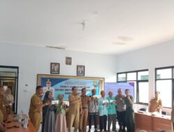 Kapolsek Tanjungkerta menghadiri Kegiatan Kunjungan Kerja PJ Bupati Sumedang Drs. H. Yudia Ramli., M.Si  silaturahmi dan Pembinaan SAKIP Lingkup kecamatan Tanjungkerta