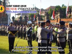 Libatkan Ribuan Personel Gabungan, Polda Bali Gelar Ops Patuh Agung 2024