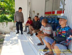 Bripka Agus Sukmana bersama Aipda Tata Sasmita melaksanakan sambang/silatrahmi Kamtibmas dan dumas keliling dalam rangka BEYOND TRUST PRESISI