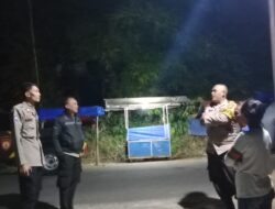 Patroli malam,Polsek Tanjungkerta Polres Sumedang Polda jabar terus berusaha wujudkan situasi yang aman dan kondusif