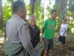 Bhabinkamtibmas Desa Mulyamekar Sambangi Warga Desa Binaanya