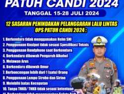 Polres Purbalingga Gelar Operasi Patuh Candi 2024, Ini 12 Sasaran Penindakan