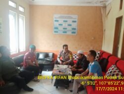 Bhabinkamtibmas Desa Sukarapih Melaksanakan Giat Sambang Dan Silaturahmi Kepada Warga masyarakat