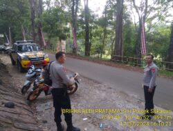 KAPOLSEK SUKASARI BESERTA ANGGOTA SAMAPTA POLSEK SUKASARI MELAKSANAKAN PATROLI SIANG HARI KE TEMPAT TEMPAT RAWAN GANGGUAN KAMTIBMAS DI WILAYAH KECAMATAN SUKASARI