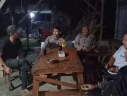 Patroli malam,Polsek Tanjungkerta Polres Sumedang Polda jabar terus berusaha wujudkan situasi yang aman dan kondusif