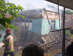 Satu Rumah Terbakar di Desa Pelabuan