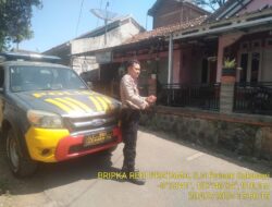 KAPOLSEK SUKASARI BESERTA ANGGOTA SAMAPTA POLSEK SUKASARI MELAKSANAKAN PATROLI SIANG HARI KE TEMPAT TEMPAT RAWAN GANGGUAN KAMTIBMAS DI WILAYAH KECAMATAN SUKASARI