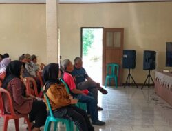 Kanit Binmas Polsek Tanjungkerta Hadiri Rapat Koordinasi Penyelenggaraan Pemerintahan Desa Awilega