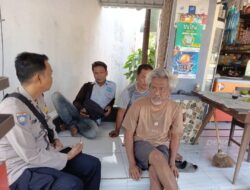 Silaturahmi Bhabinkamtibmas Polsek Tomo Sambangi Warga Binaan.