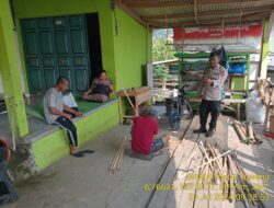 Aiptu Nana Sujana Bersama Bripka Yuyun Yuwana melaksanakan sambang/silatrahmi Kamtibmas dan dumas keliling dalam rangka BEYOND TRUST PRESISI