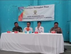 Polsek sukasari melaksanakan Giat monitoring,pelantikan Perangkat Desa terpilih,Dan sambang untuk menjalin silaturahmi