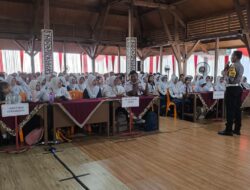 MPLS 2024, Sat Lantas Polresta Banyumas Sosialisasikan Tertib Berlalu Lintas 