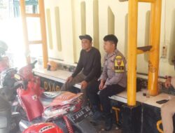 Bhabinkamtibmas Polsek Tanjungkerta Berikan Himbauan Kamtibmas kepada masyarakat Terkait Bahayanya Perjudian Online