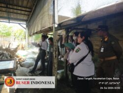 Tim Gabungan Lakukan Sidak di Rumah Produksi Gula Merah di Tambakromo