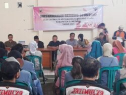 Sinergitas TNI POLRI Monitoring Musyawarah Rembug Stunting Desa. Jatimulya Kec. Sumedang Utara Kab. Sumedang Tahun 2024