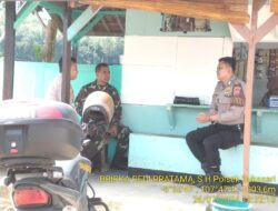 KAPOLSEK SUKASARI BESERTA ANGGOTA SAMAPTA POLSEK SUKASARI MELAKSANAKAN PATROLI SIANG HARI KE TEMPAT TEMPAT RAWAN GANGGUAN KAMTIBMAS DI WILAYAH KECAMATAN SUKASARI