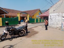 antisipasi terjadinya C3 (Curas,Curat, dan Curanmor) Polsek Tanjungmedar Polres Sumedang Polda Jabar melaksanakan KRYD siang hari